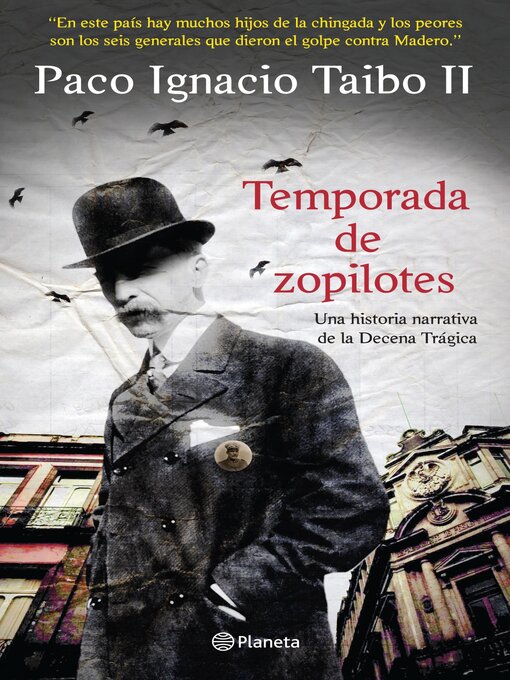 Title details for Temporada de zopilotes by Paco Ignacio Taibo II - Available